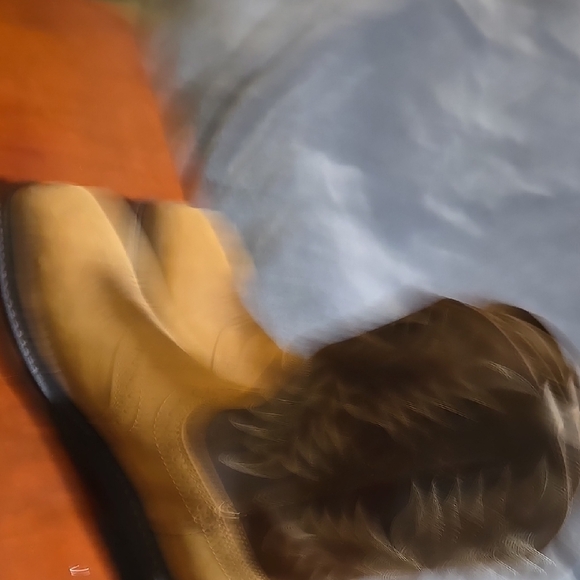 Ariat Men's Tan and Brown Western Boots - Picture 6 of 8